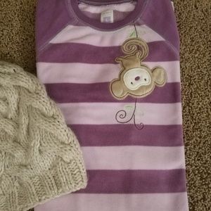 Carter's girls fleece nightgown